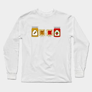 PEANUT Butter And Jam Long Sleeve T-Shirt